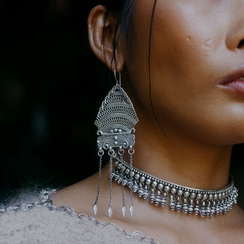 Elaya | Necklace - NOIR KĀLA - NOIR KĀLA
