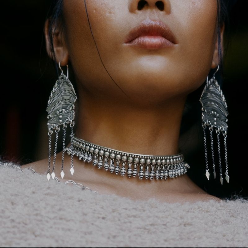 Elaya | Necklace - NOIR KĀLA - NOIR KĀLA