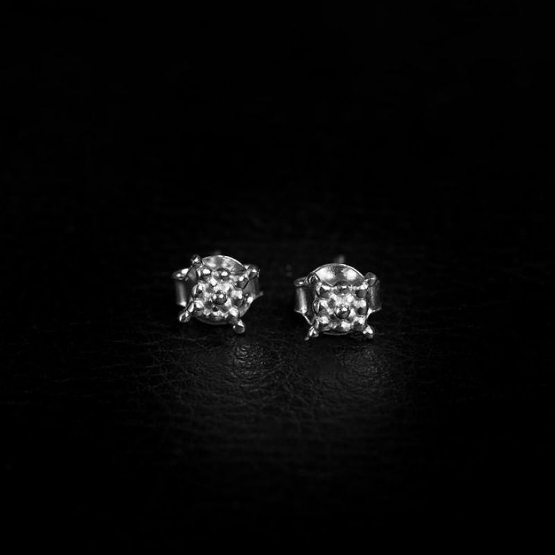 Lucy | Stud Earrings – 925 Silver - NOIR KĀLA