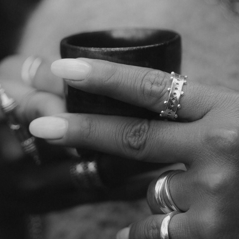 Tiara | Ring - Brass - NOIR KĀLA