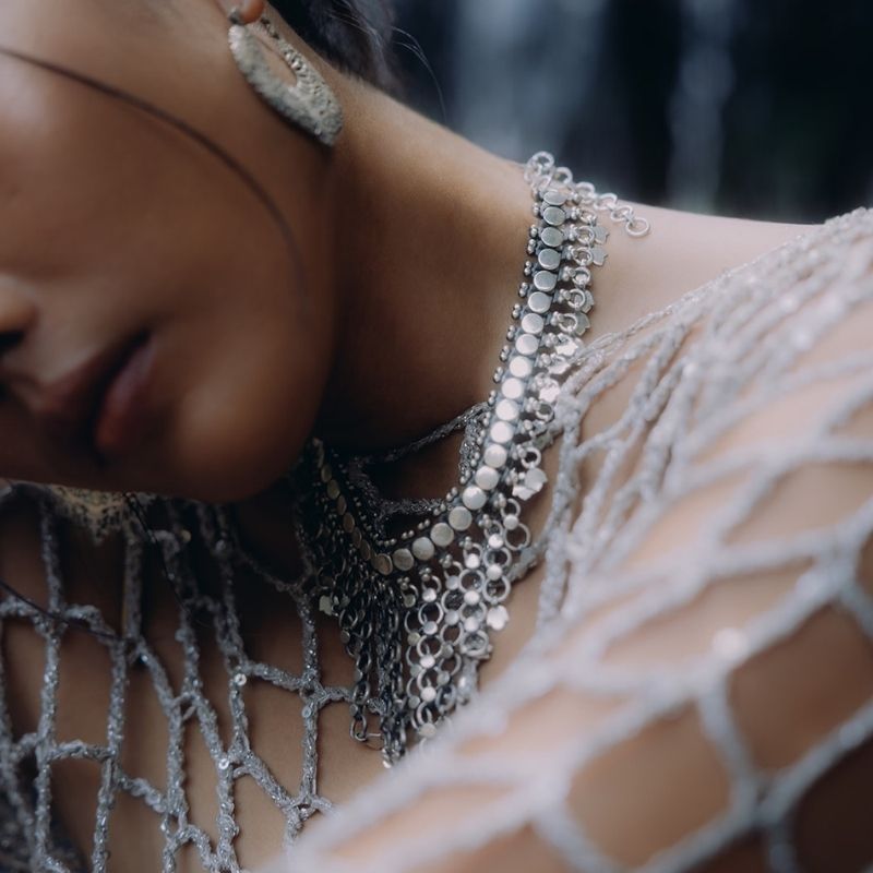 Elysium | Necklace – 925 Silver - NOIR KĀLA