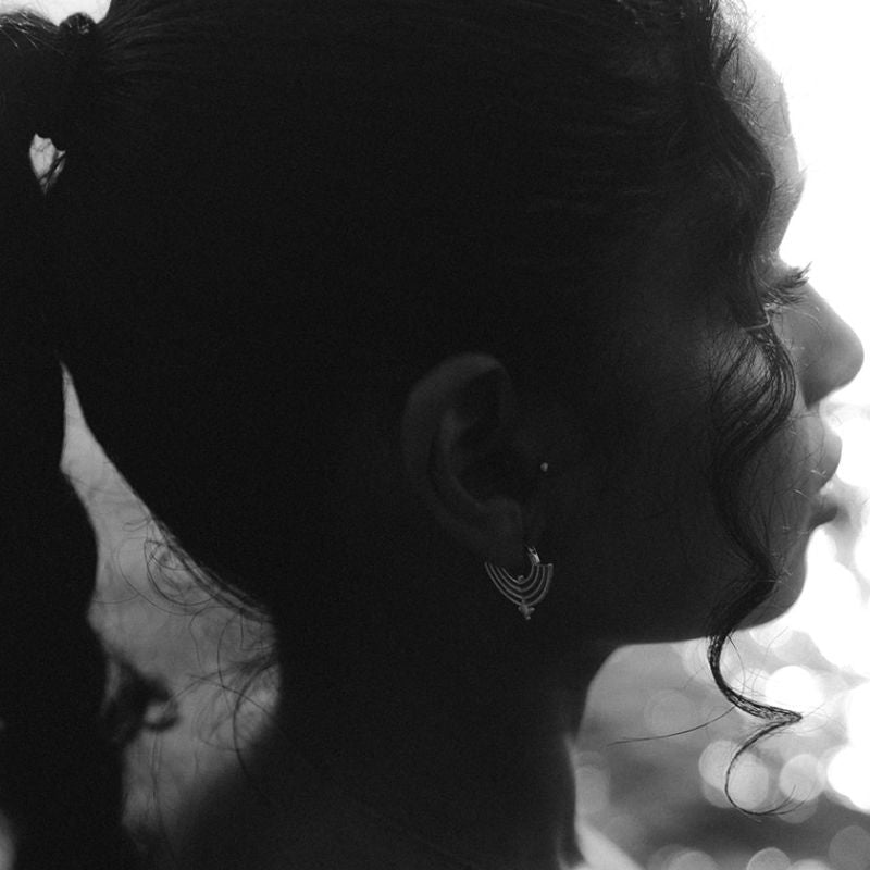 Radiance | Hoop Earrings – 925 Silver - NOIR KĀLA