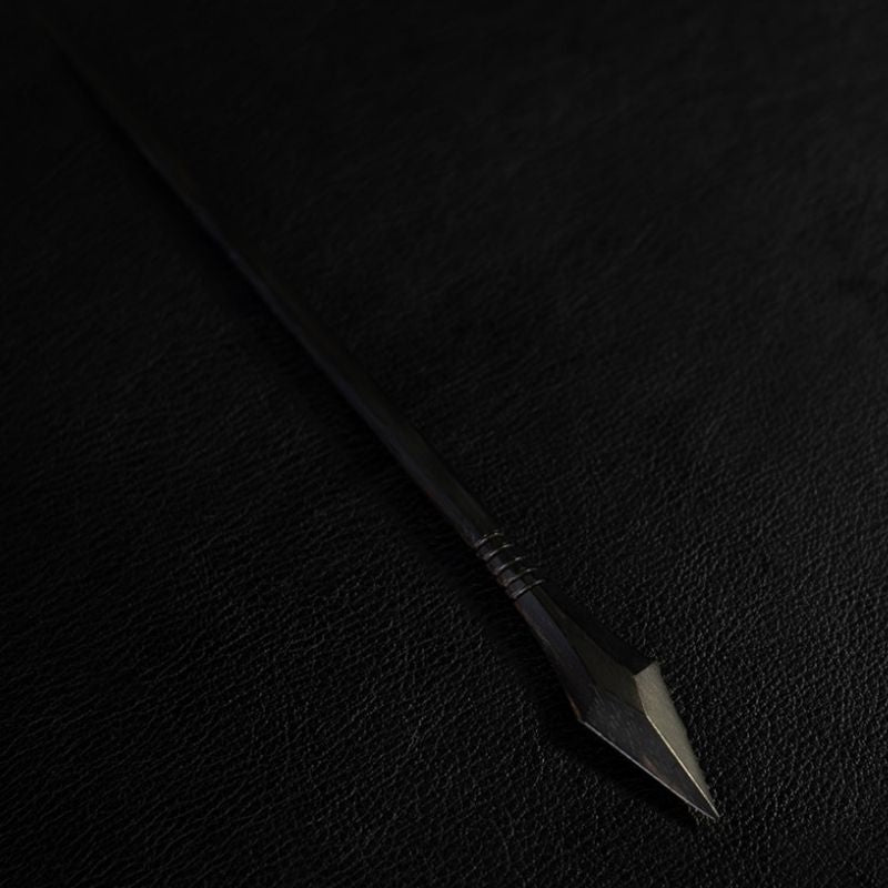 Ava | Black Wood Hairstick - NOIR KĀLA