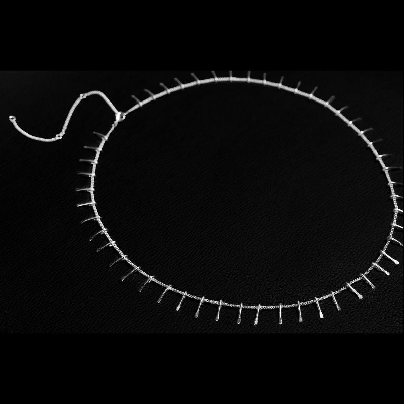 Daughter of the Moon | Necklace – 925 Silver - NOIR KĀLA