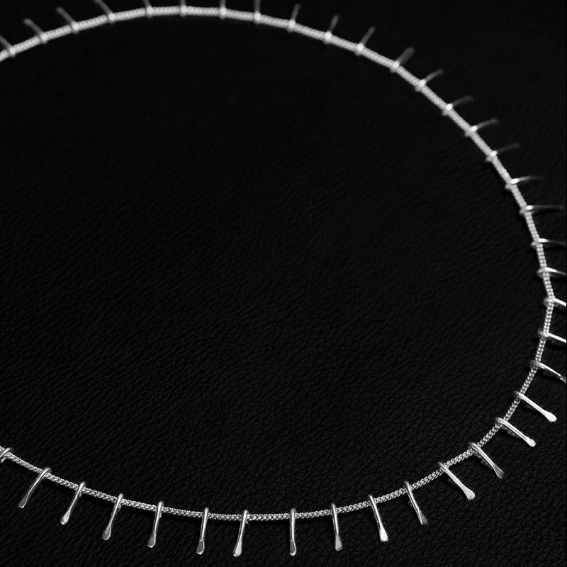 Daughter of the Moon | Necklace – 925 Silver - NOIR KĀLA