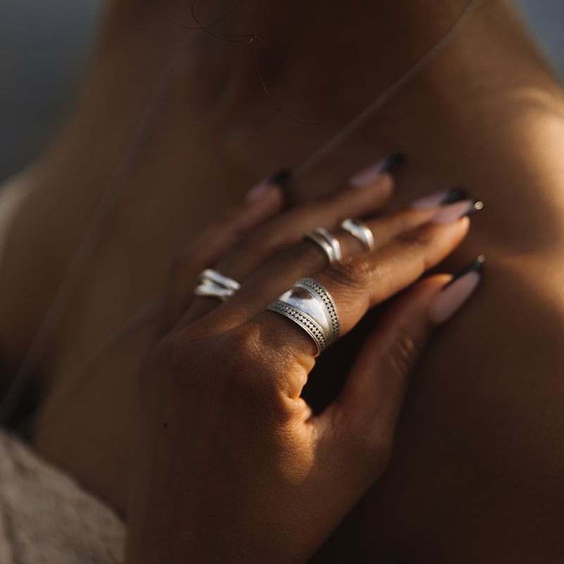 Regal | Ring – 925 Silver - NOIR KĀLA