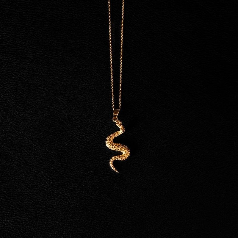 Serpent | Collier pendentif - Or