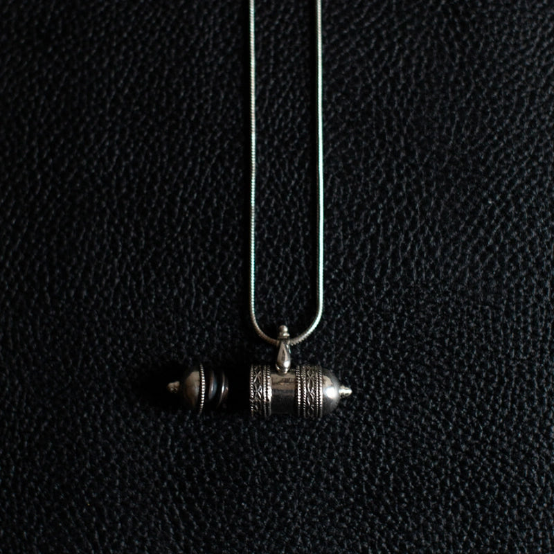 Temple Amulet | Pendant Necklace – 925 Silver - NOIR KĀLA