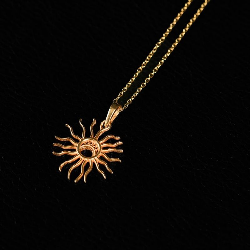 Le Soleil | Pendant Necklace - Gold