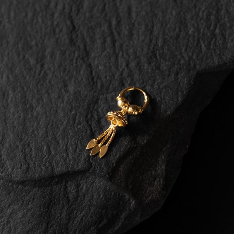 Ancient Future | Boucle d'oreille créole solo - Or (18k Sale Collection)