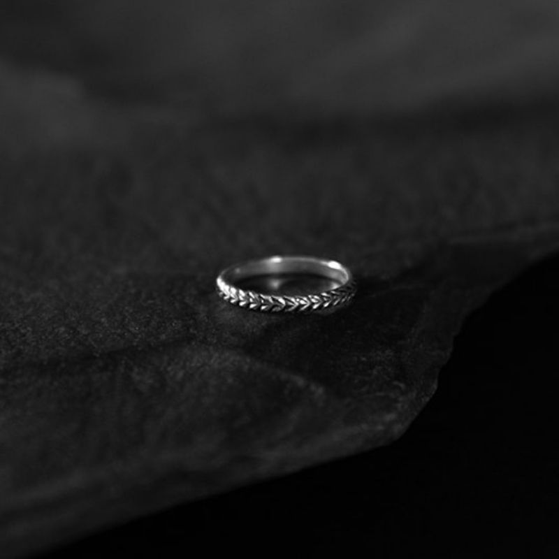 Handcarved Circle | Bague