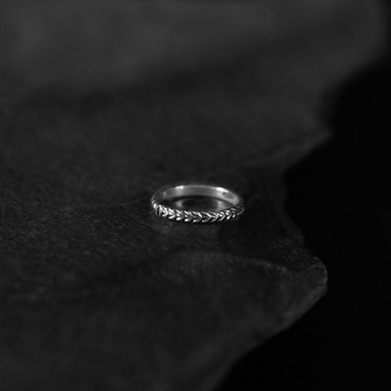 Handcarved Circle | Bague