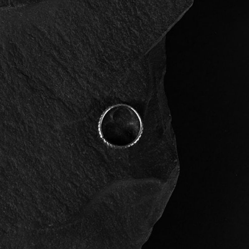 Handcarved Circle | Bague