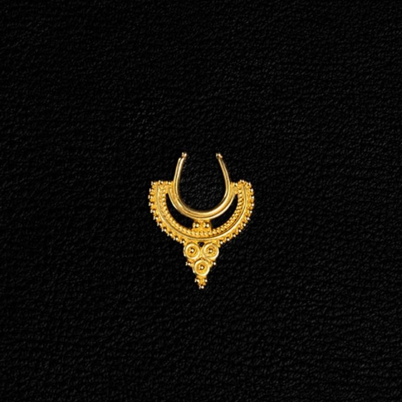 Divine | Faux Septum - Or - NOIR KĀLA
