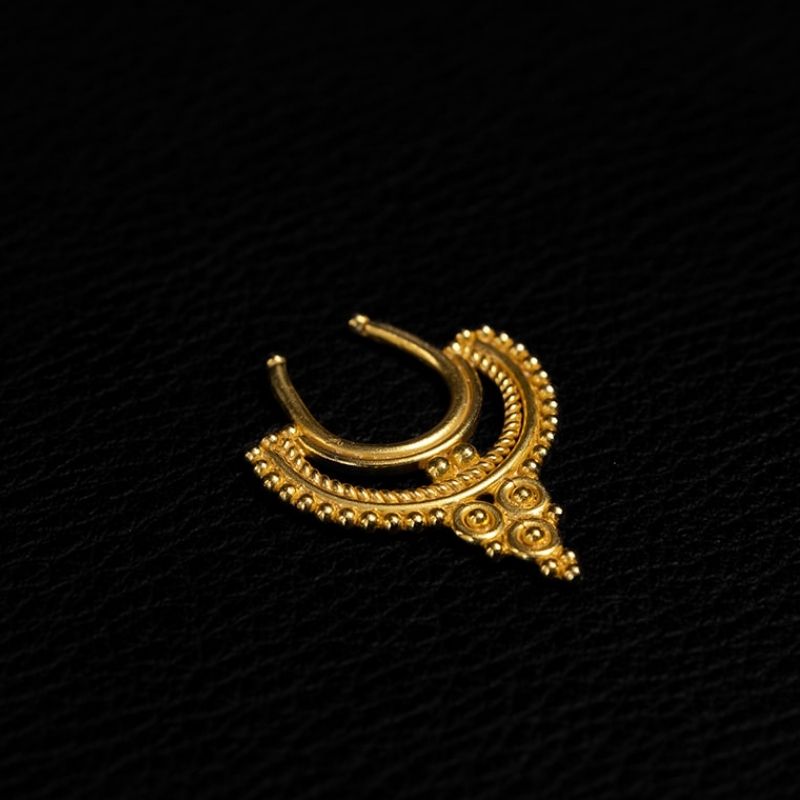 Divine | Faux Septum - Or - NOIR KĀLA
