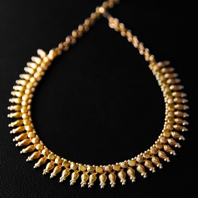 Dakini | Necklace - Brass - NOIR KĀLA