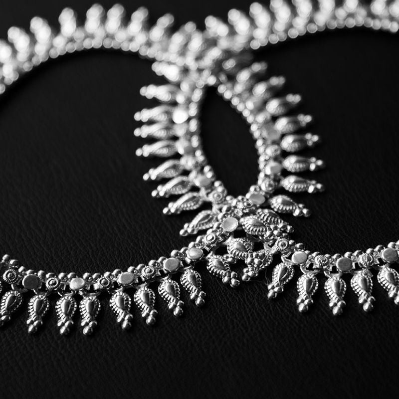 Dakini | Anklet – 925 Silver - NOIR KĀLA