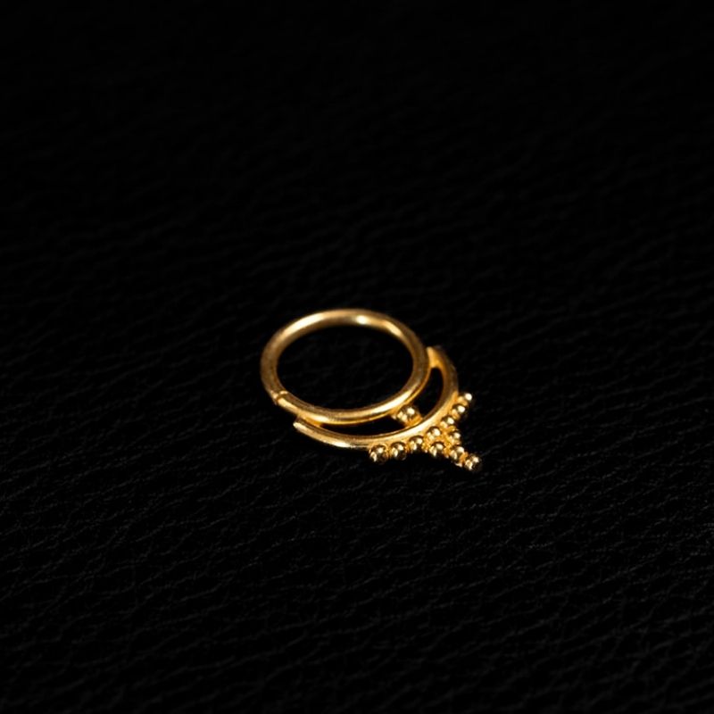 Crown | Piercing Septum - Or