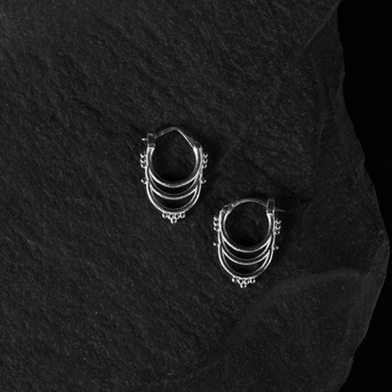 Light Codes | Hoop Earrings
