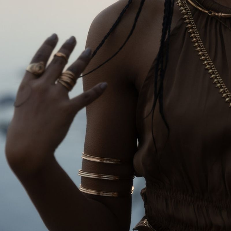Ancient Armlet | Bracelet - Laiton