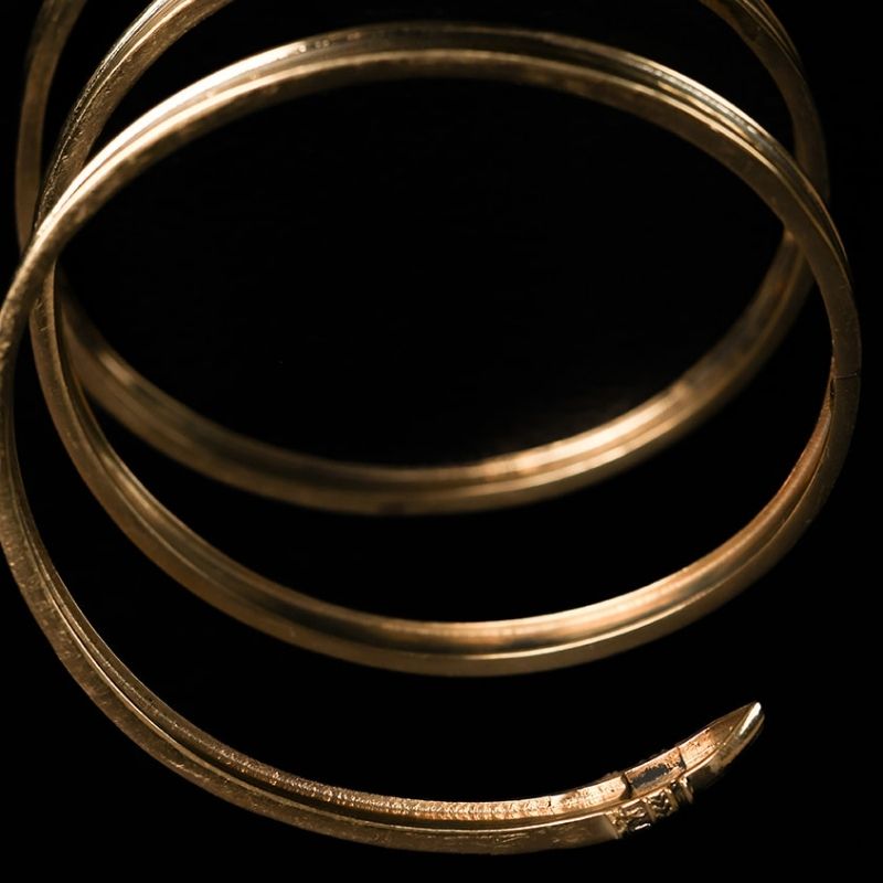 Ancient Armlet | Bracelet - Laiton - NOIR KĀLA