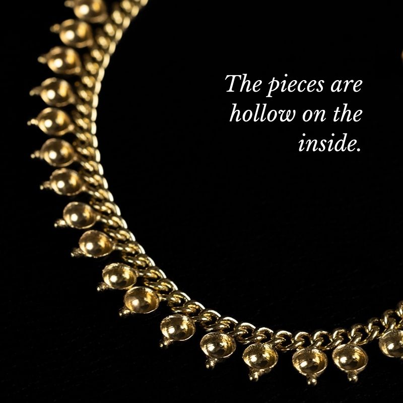 Devī I | Collier tour de cou - Laiton - NOIR KĀLA