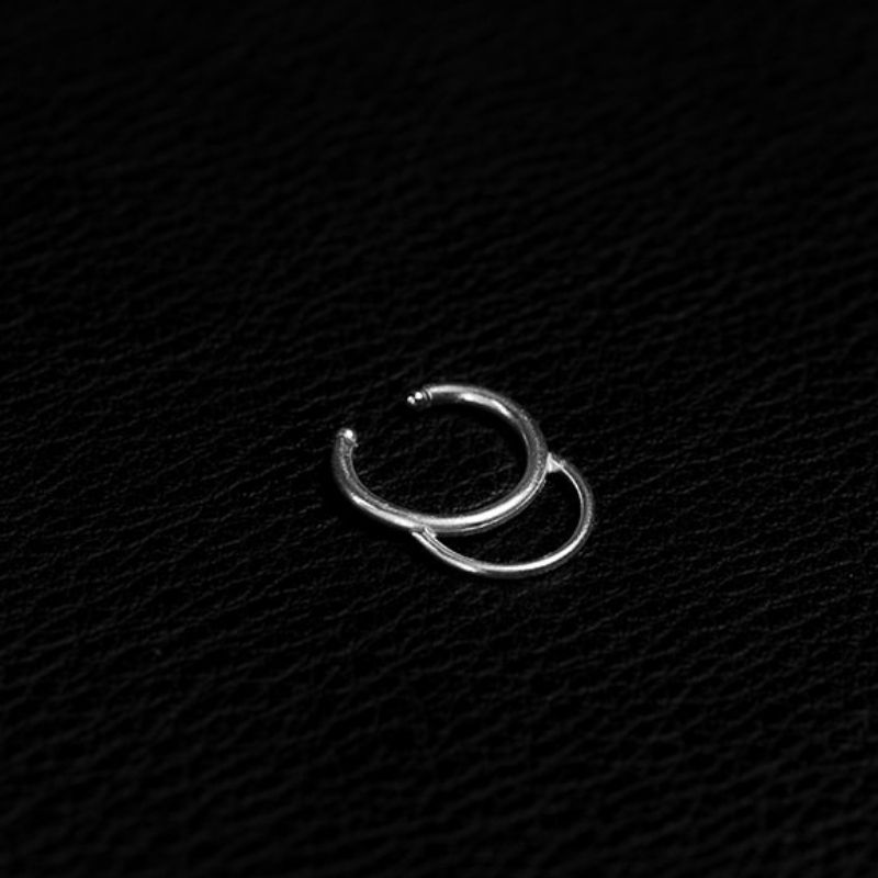 Double Band | Faux septum - NOIR KĀLA