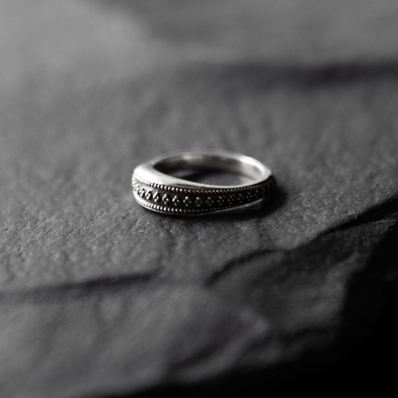 Little Dome | Ring – 925 Silver - NOIR KĀLA
