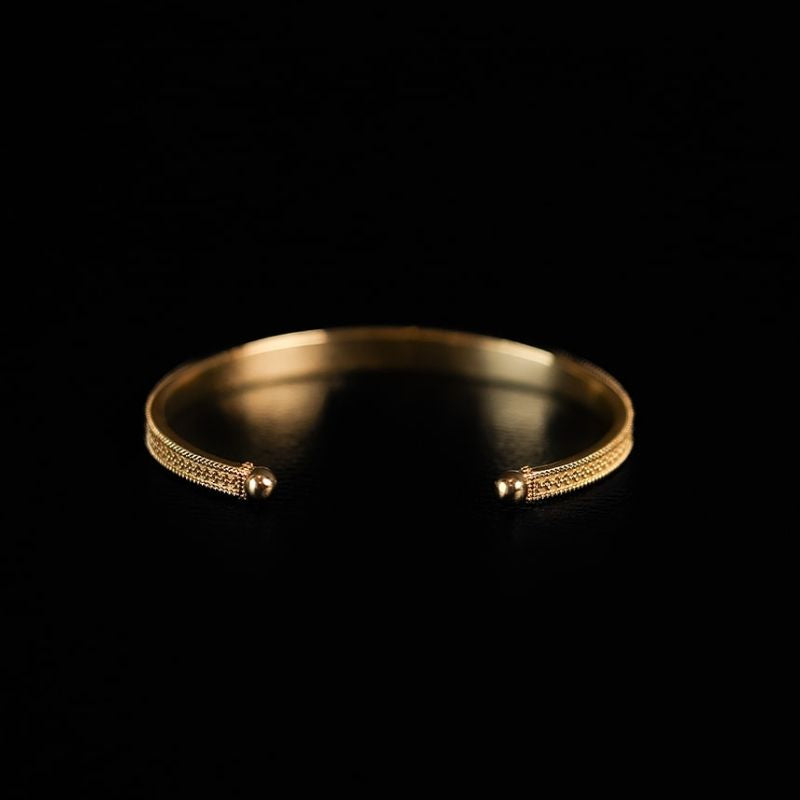 Beaded Road | Bracelet - Brass