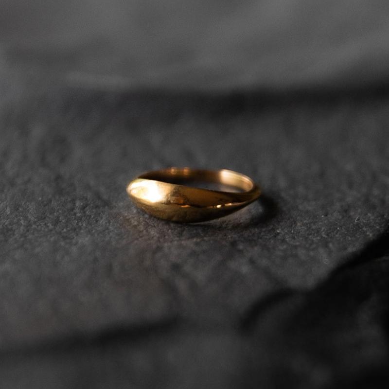 Agua | Bague - Laiton - NOIR KĀLA