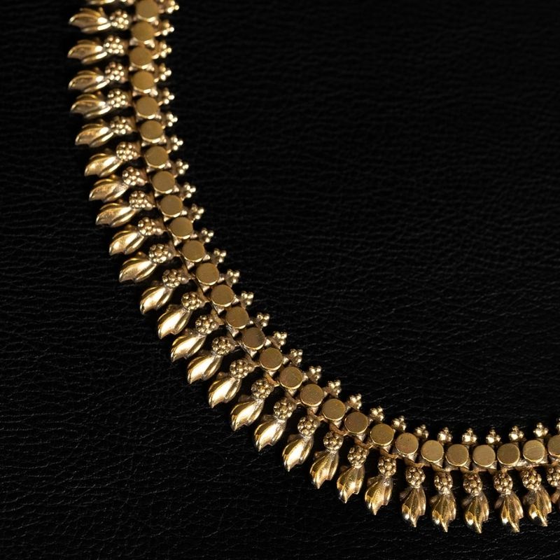 Sakti | Necklace - Brass - NOIR KĀLA
