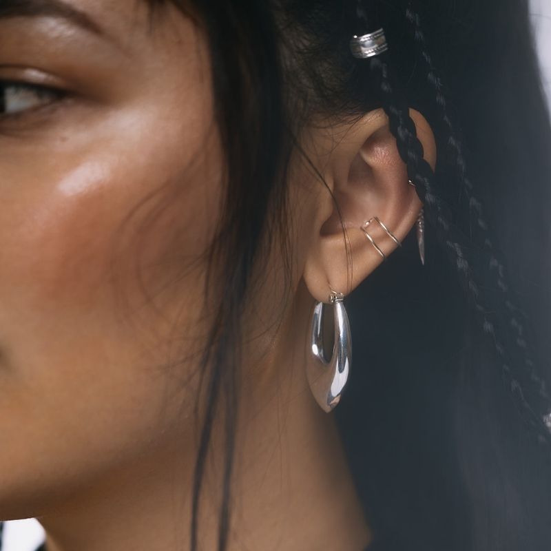 Ivy I | Ear Cuff – 925 Silver - NOIR KĀLA