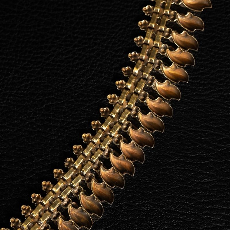 Sakti | Necklace - Brass - NOIR KĀLA