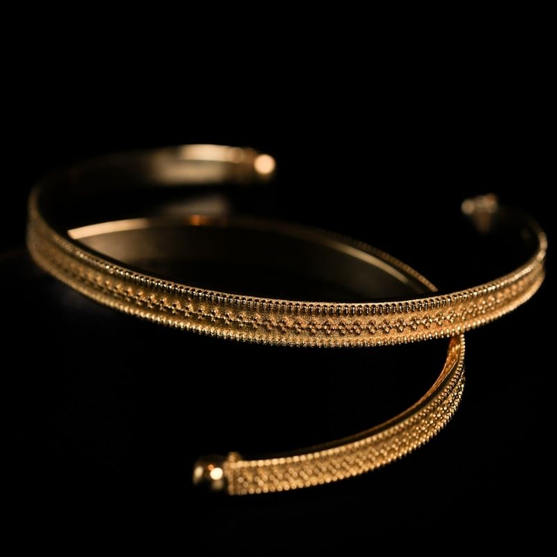 Beaded Road | Bracelet - Brass