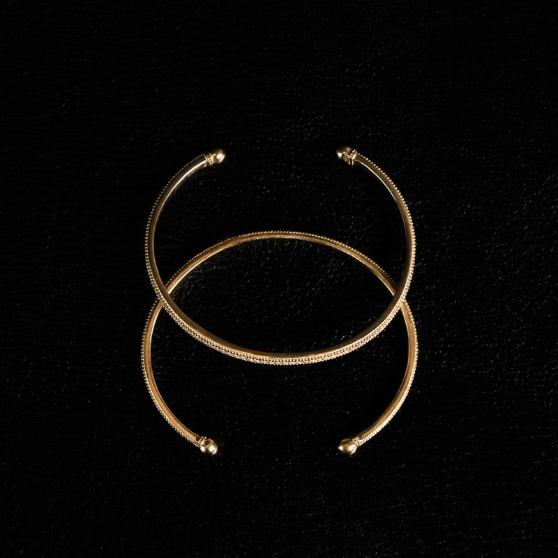 Beaded Road | Bracelet - Brass