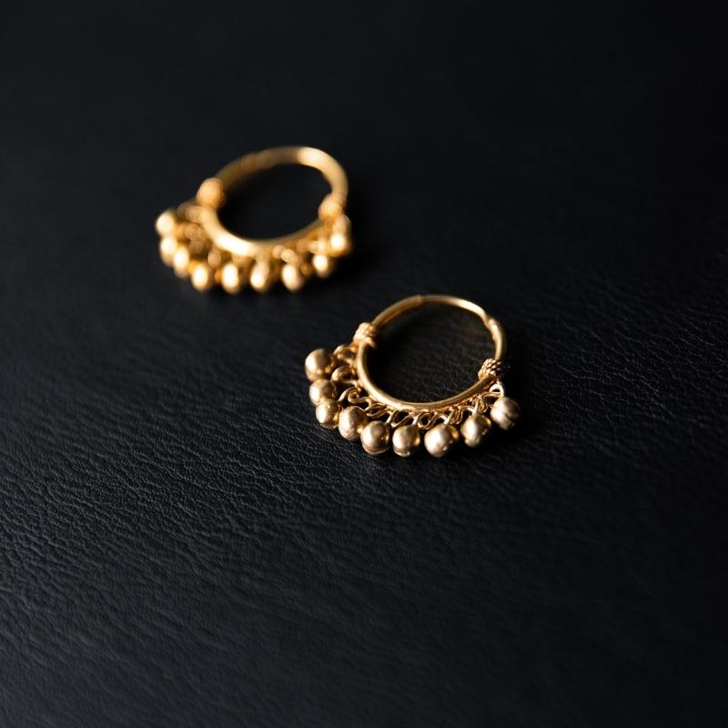 Wind Womxn | Hoops Earrings - Brass