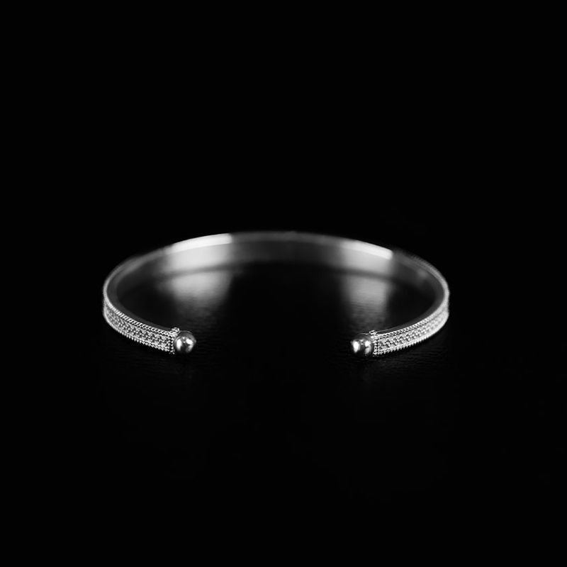 Beaded Road | Bracelet – 925 Silver - NOIR KĀLA