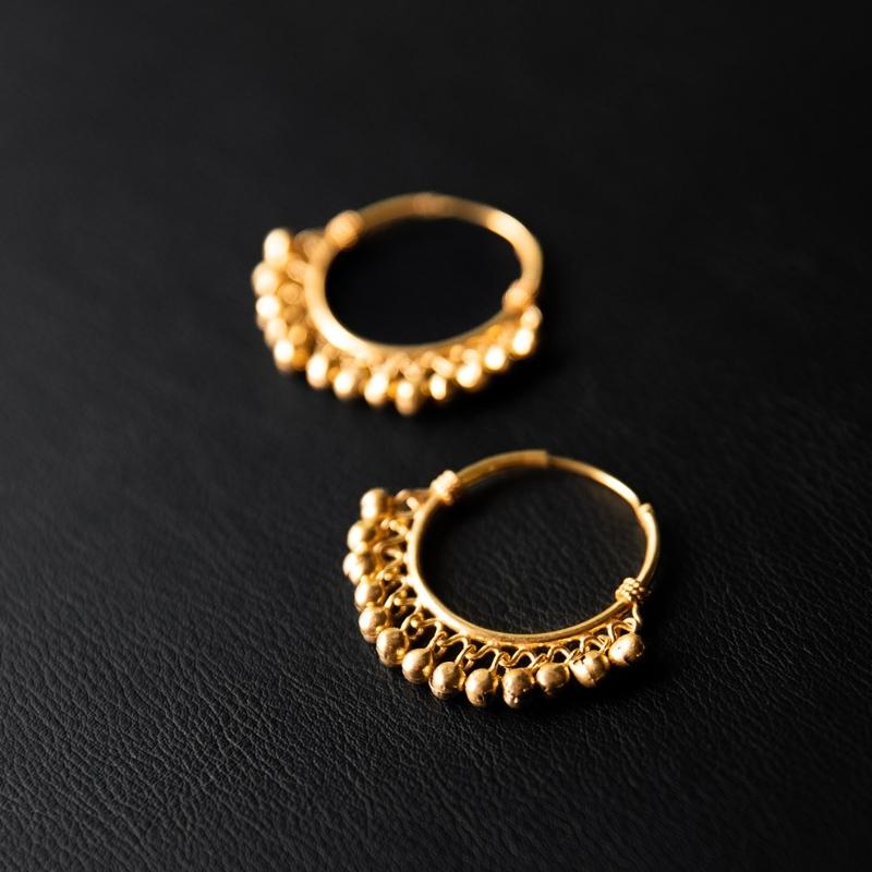 Wind Womxn | Hoops Earrings - Brass