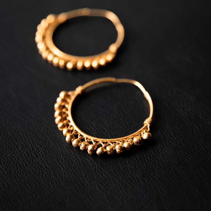 Wind Womxn | Hoops Earrings - Brass