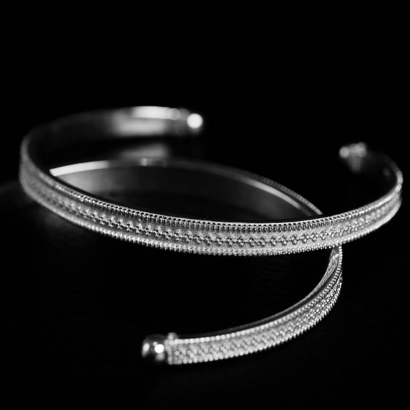 Beaded Road | Bracelet – 925 Silver - NOIR KĀLA