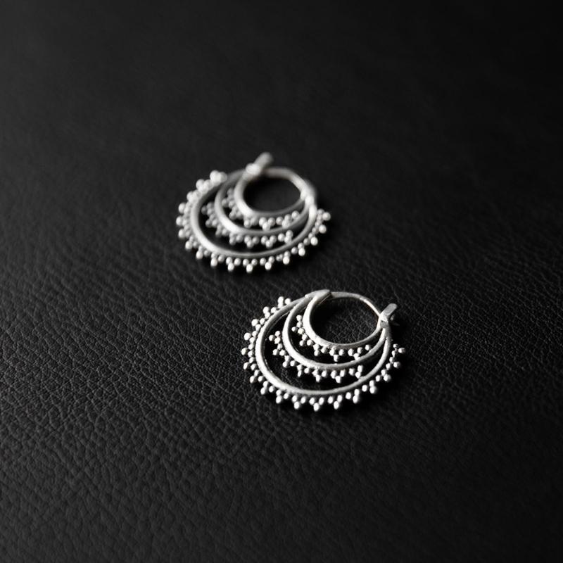 Seeds of Light | Boucles d'oreilles créoles