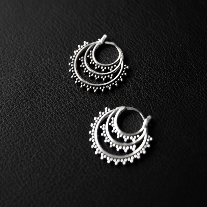 Seeds of Light | Boucles d'oreilles créoles