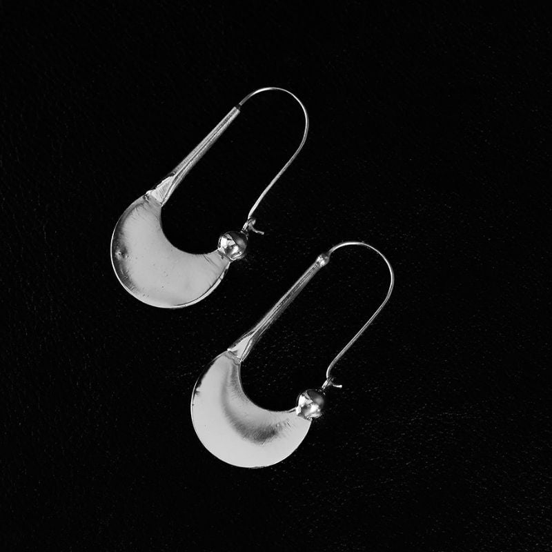 Nomadic | Boucles d'oreilles créoles - NOIR KĀLA