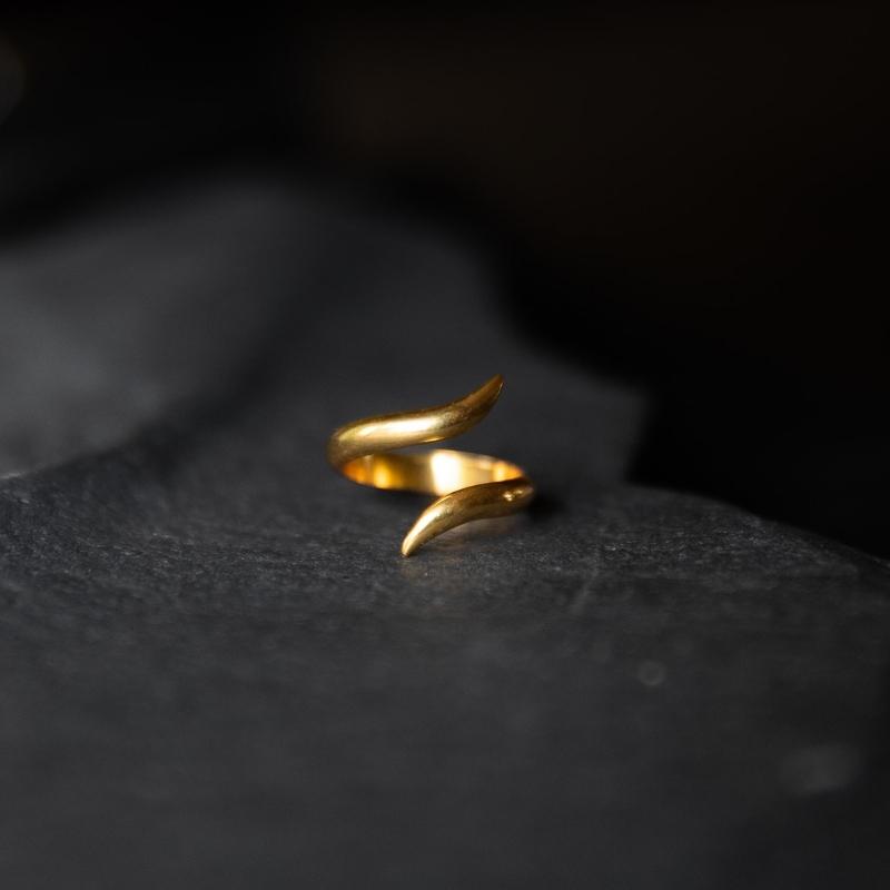 Ondulation | Bague - Laiton