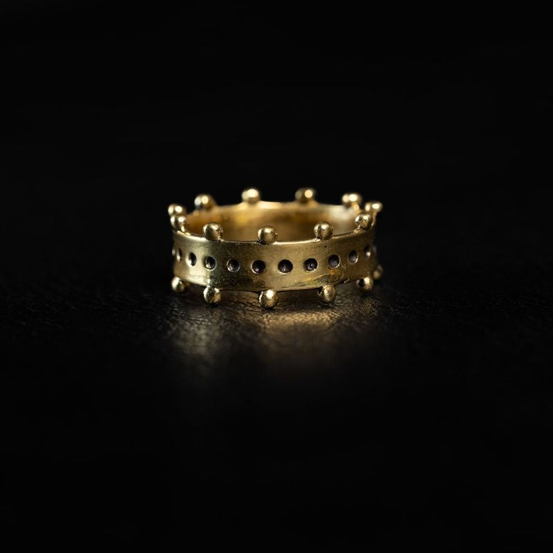 Tiara | Ring - Brass - NOIR KĀLA