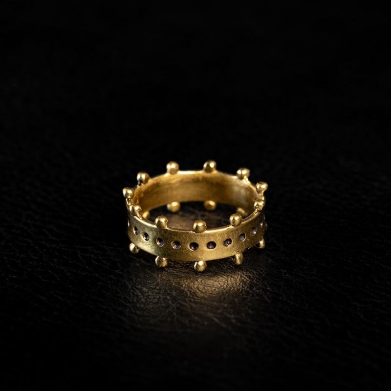 Tiara | Ring - Brass - NOIR KĀLA
