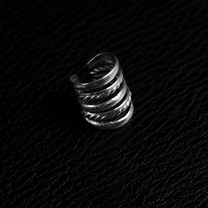Aya III | Hair Jewelry x Ear Cuff - NOIR KĀLA