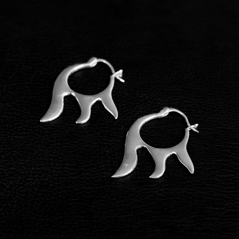 Etha | Hoop Earrings - NOIR KĀLA - NOIR KĀLA