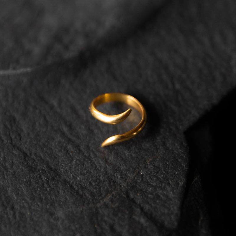 Ondulation | Bague - Laiton