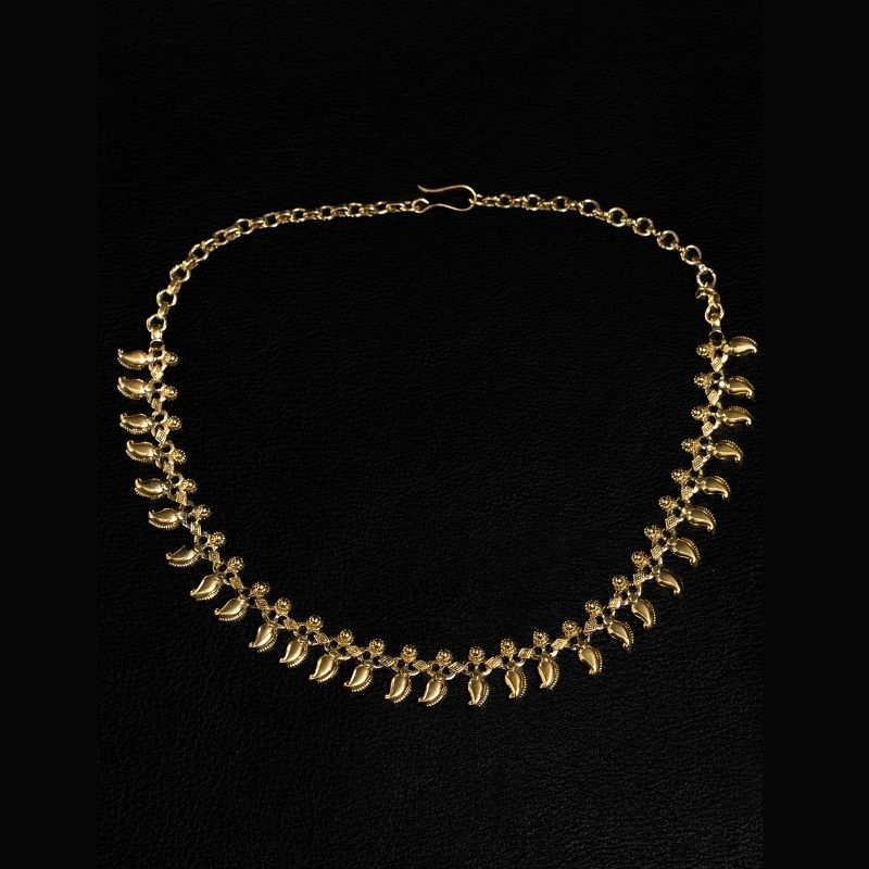Sundari II | Necklace - Brass - NOIR KĀLA